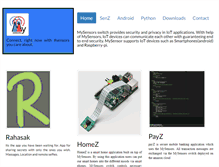 Tablet Screenshot of mysensors.info